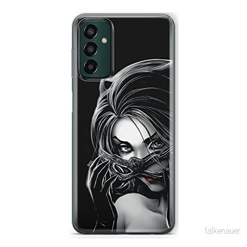 ERT GROUP mobiltelefonfodral för Samsung M13 4G originalt och officiellt licensierat DC mönster Catwoman 004 optimalt anpassad till formen på mobiltelefonen, fodral tillverkad av TPU plast 5905511324254