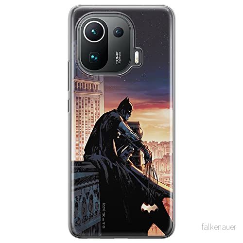 ERT GROUP mobiltelefonfodral för Xiaomi MI 11 PRO originalt och officiellt licensierat DC mönster Batman 060 optimalt anpassad till formen på mobiltelefonen, fodral tillverkad av TPU plast 5905131533388