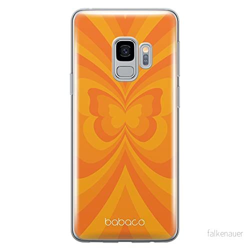 ERT GROUP mobiltelefonfodral för Samsung S9 originalt och officiellt licensierat Babaco mönster Butterflies 001 optimalt anpassad till formen på mobiltelefonen, fodral tillverkad av TPU plast 5904805710995