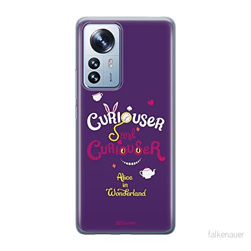 ERT GROUP mobiltelefonfodral för Xiaomi 12 / 12X originalt och officiellt licensierat Disney mönster Alice 009 optimalt anpassad till formen på mobiltelefonen, fodral tillverkad av TPU plast 5905511478643
