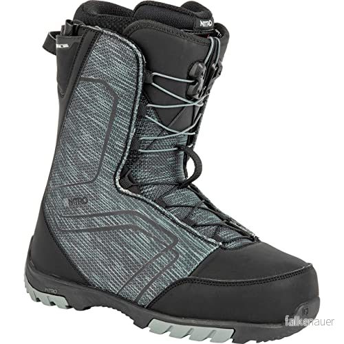 Nitro Snowboards för män Sentinel TLS '23 All Mountain Freestyle snabblåssystem billig båt snowboardbåt, svart, MP 31,5 // EU 47 1/3 US 13,5 7630221824715