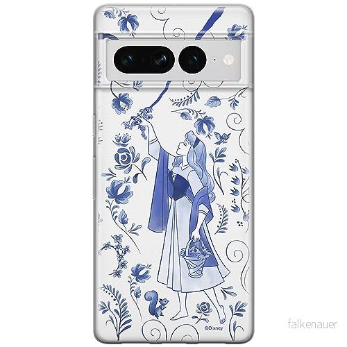 ERT GROUP mobiltelefonfodral för Google PIXEL 7 PRO originalt och officiellt licensierat Disney mönster Aurora 003 optimalt anpassad till formen på mobiltelefonen, fodral tillverkad av TPU plast 5905795181437