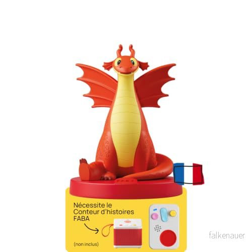 FABA Ljudkaraktär - Lily och Little Dragon. Låt oss lära artighet, sagor ljudhistorier, barn 24 år, fransk version 9788831279888