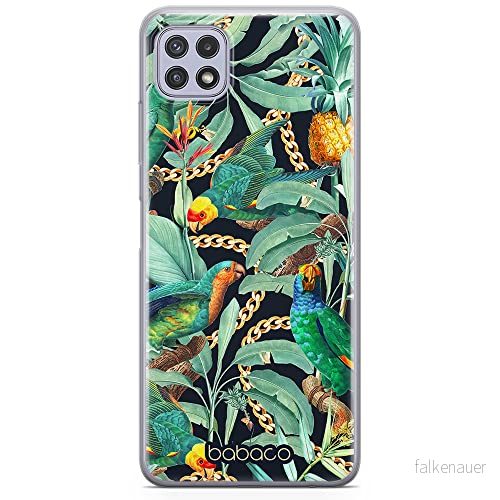 ERT GROUP mobiltelefonfodral för Samsung A22 5G originalt och officiellt licensierat Babaco mönster Flowers 058 optimalt anpassad till formen på mobiltelefonen, fodral tillverkad av TPU plast 5905131368966