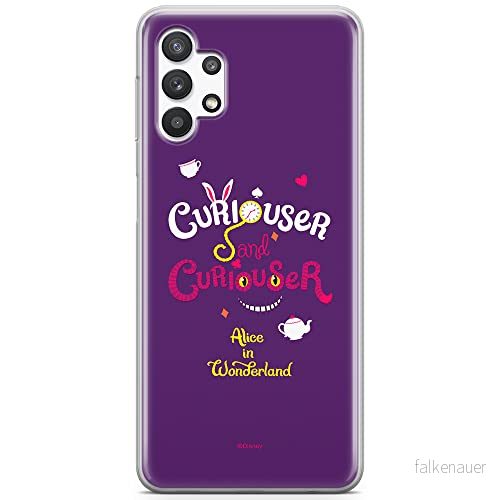 ERT GROUP mobiltelefonfodral för Samsung A32 5G originalt och officiellt licensierat Disney mönster Alice 009 optimalt anpassad till formen på mobiltelefonen, fodral tillverkad av TPU plast 5903040055199