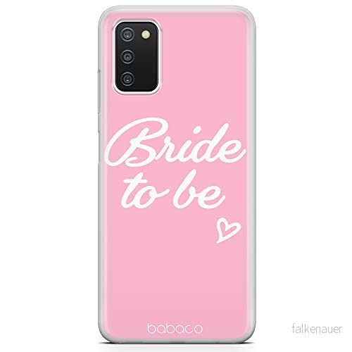 ERT GROUP mobiltelefonfodral för Samsung A03S originalt och officiellt licensierat Babaco mönster Bride to be 001 Vit optimalt anpassad till formen på mobiltelefonen, fodral tillverkad av TPU plast 5904805767630