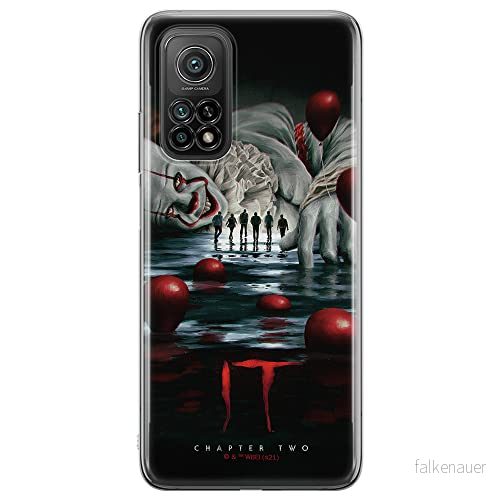 ERT GROUP mobiltelefonfodral för Xiaomi MI 10T 5G / PRO originalt och officiellt licensierat Horror mönster It 022 anpassad till formen på mobiltelefonen, fodral tillverkad av TPU plast 5905511004552