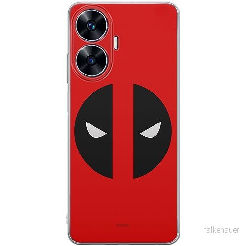 ERT GROUP mobiltelefonfodral för Realme C55 originalt och officiellt licensierat Marvel mönster Deadpool 004 optimalt anpassad till formen på mobiltelefonen, fodral tillverkad av TPU plast 5905511857882