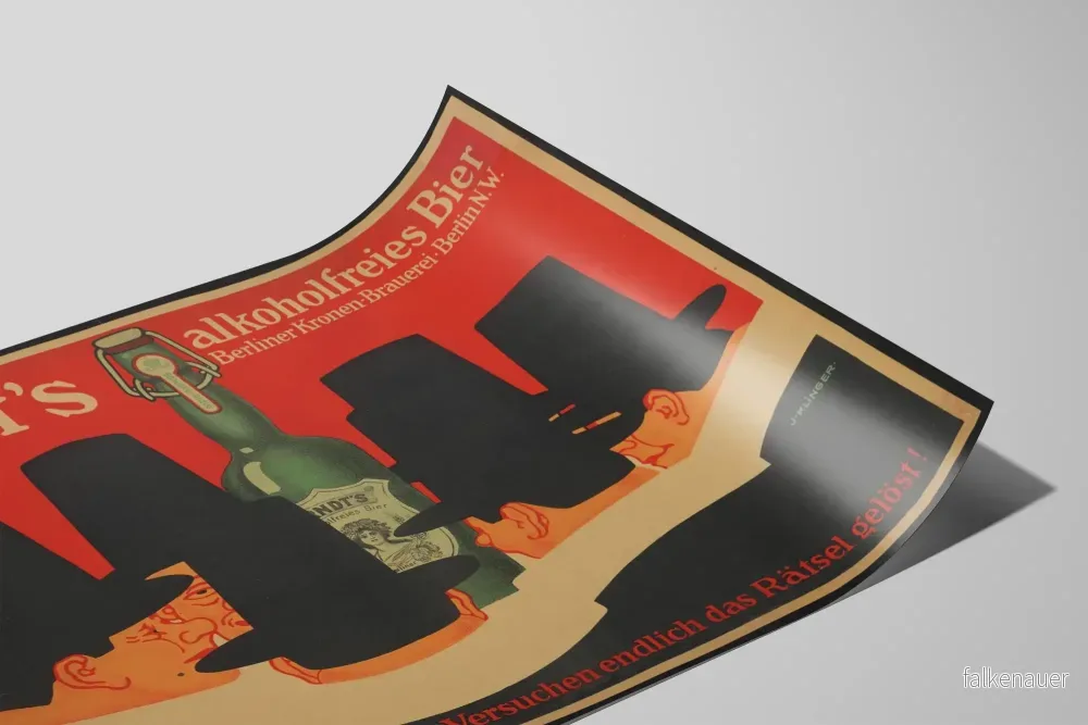 Vintage reklamposter för Arndt's alkoholfria öl - Bild 2