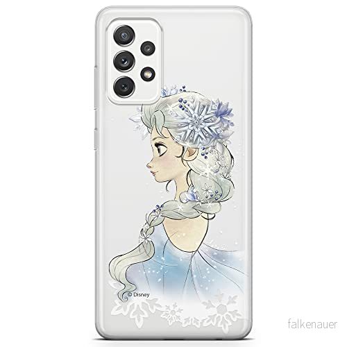 ERT GROUP mobiltelefonfodral för Samsung A72 5G originalt och officiellt licensierat Disney mönster Elsa 010 optimalt anpassad till formen på mobiltelefonen, gedeeltelijk transparant 5903040073087