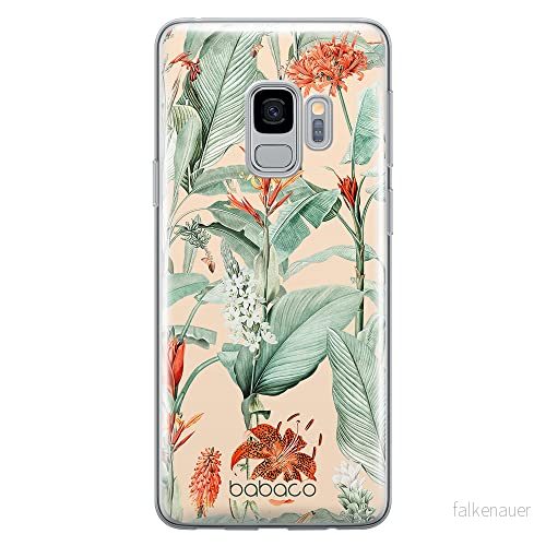 ERT GROUP mobiltelefonfodral för Samsung S9 originalt och officiellt licensierat Babaco mönster Flowers 048 optimalt anpassad till formen på mobiltelefonen, fodral tillverkad av TPU plast 5905131337955