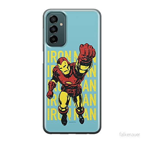 ERT GROUP mobiltelefonfodral för Samsung M13 4G/M23 5G/F23 originalt och officiellt licensierat Marvel mönster Iron Man 009 anpassad till formen på mobiltelefonen, fodral tillverkad av TPU plast 5905511361730