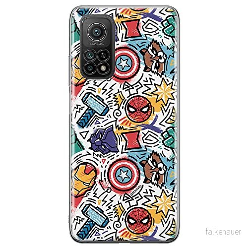 ERT GROUP mobiltelefonfodral för Xiaomi Redmi Note 11T 5G/11S 5G/POCO M4 Pro 5G originalt och officiellt licensierat Marvel mönster Avengers 027, fodral tillverkad av TPU plast 5904805628207