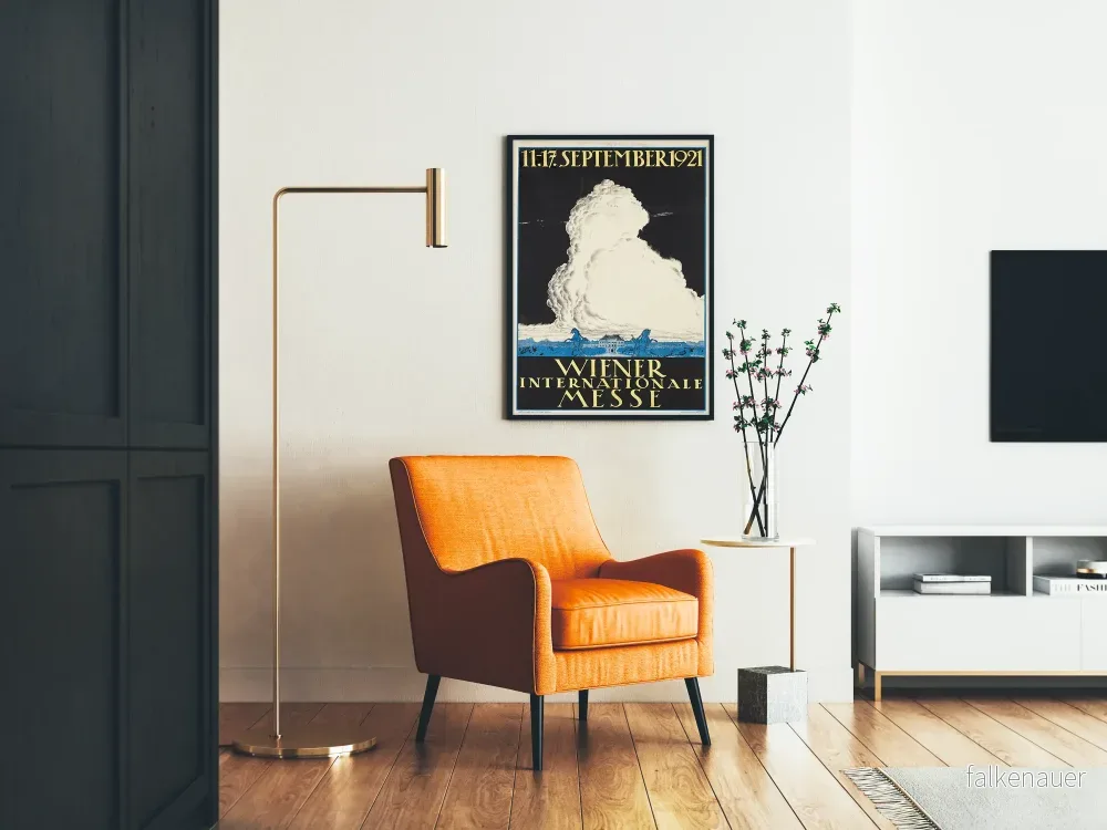 Vintageposter av Wiener Internationale Messe 1921 - Bild 2