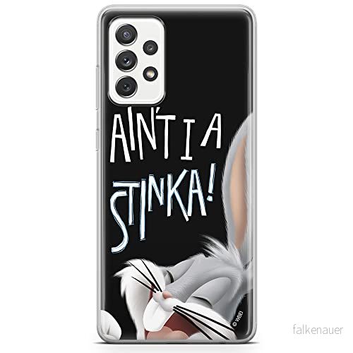 ERT GROUP mobiltelefonfodral för Samsung A73 5G originalt och officiellt licensierat Looney Tunes mönster Bugs 003 optimalt anpassad till formen på mobiltelefonen, fodral tillverkad av TPU plast 5904805522482
