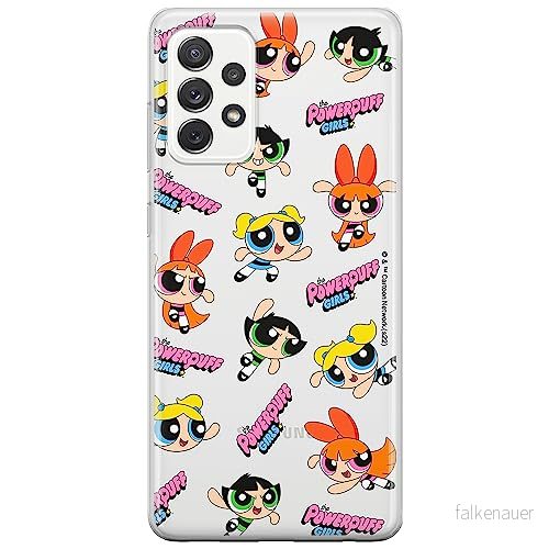 ERT GROUP mobiltelefonfodral för Samsung A53 5G originalt och officiellt licensierat The Powerpuff Girls mönster 028, gedeeltelijk transparant 5905511972684