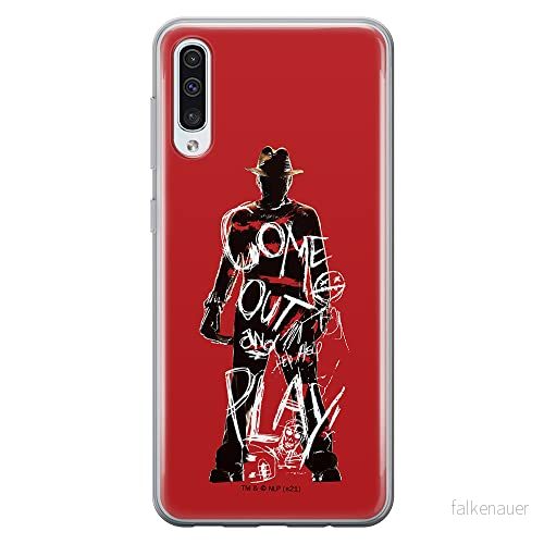 ERT GROUP mobiltelefonfodral för Samsung A50/ A50s/ A30s originalt och officiellt licensierat Horror mönster Nightmare of Elm Street 006, fodral tillverkad av TPU plast 5905511083342