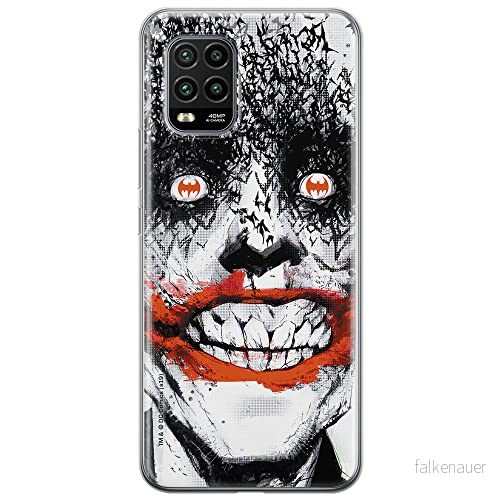 ERT GROUP mobiltelefonfodral för Xiaomi MI 10 LITE originalt och officiellt licensierat DC mönster Joker 007 optimalt anpassad till formen på mobiltelefonen, fodral tillverkad av TPU plast 5903537164809