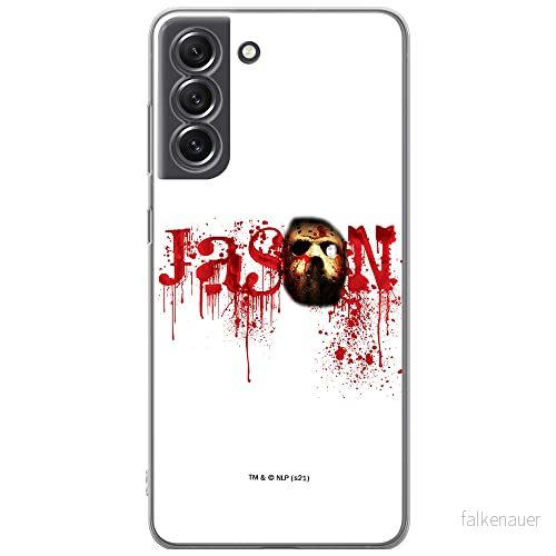 ERT GROUP mobiltelefonfodral för Samsung S21 FE originalt och officiellt licensierat Horror mönster Friday the 13th 001 optimalt anpassad till formen på mobiltelefonen, fodral tillverkad av TPU plast 5905511098858