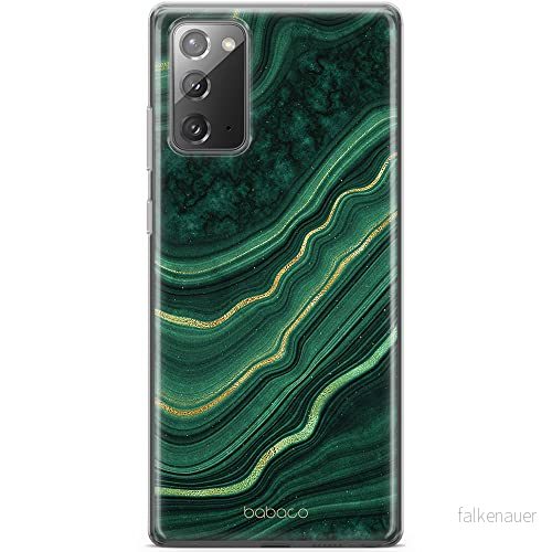 ERT GROUP mobiltelefonfodral för Samsung GALAXY NOTE 20 originalt och officiellt licensierat Babaco mönster Marble 002 optimalt anpassad till formen på mobiltelefonen, fodral tillverkad av TPU plast 5903040454329