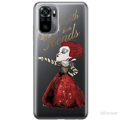 ERT GROUP mobiltelefonfodral för Xiaomi REDMI NOTE 10/ 10S originalt och officiellt licensierat Disney mönster Alice & Friends 002 anpassad till formen på mobiltelefonen, gedeeltelijk transparant 5903537190822