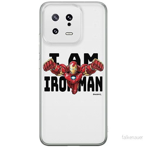 ERT GROUP mobiltelefonfodral för Xiaomi 13 originalt och officiellt licensierat Marvel mönster Iron Man 028 optimalt anpassad till formen på mobiltelefonen, fodral tillverkad av TPU plast 5905511904234