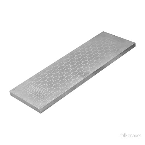 Faithfull ersättnings dubbelsidig diamantslipsten 400G / 1000G slipblock, kniv och verktygsslipare för stämjärn, hyvlar blad 200 x 70 mm 5023969000114
