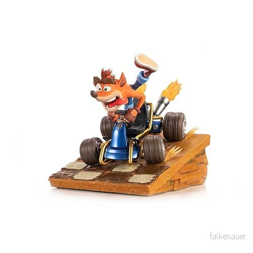 First 4 Figures Crash Team Racing Nitro Fueled Resin Painted Statue: in Kart (Standard Edition) Figur 5060316625163
