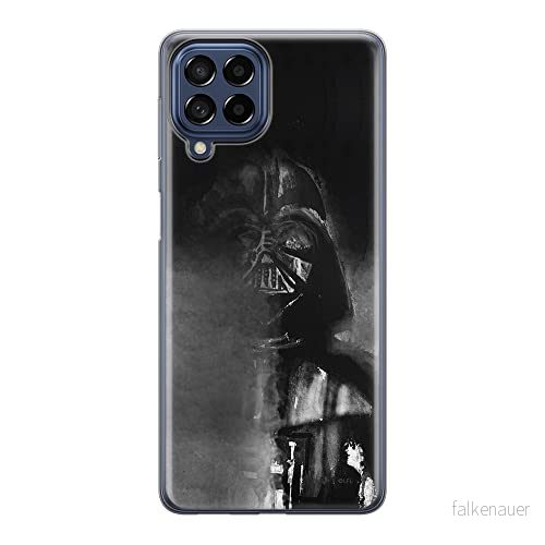 ERT GROUP mobiltelefonfodral för Samsung M53 5G originalt och officiellt licensierat Star Wars mönster Darth Vader 004 optimalt anpassad till formen på mobiltelefonen, fodral tillverkad av TPU plast 5905511395131