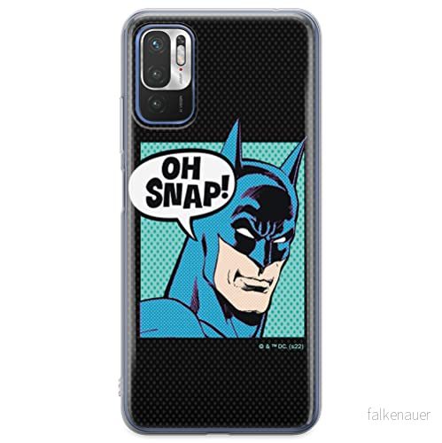 ERT GROUP mobiltelefonfodral för Xiaomi REDMI NOTE 10 5G / POCO M3 PRO originalt och officiellt licensierat DC mönster Batman 038 anpassad till formen på mobiltelefonen, fodral tillverkad av TPU plast 5905131550088