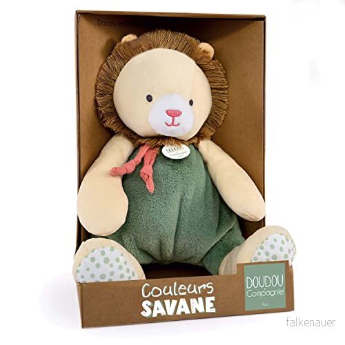 Doudou et Compagnie Savannafärger lejonpantin beige 30 cm födelsedagspresent DC4069 3700335240696