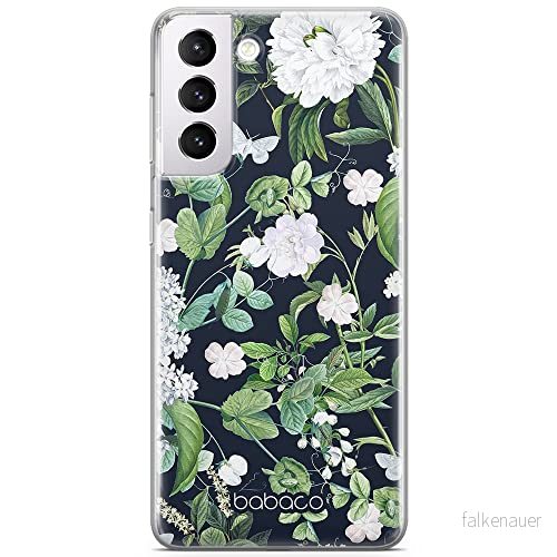ERT GROUP mobiltelefonfodral för Samsung S21 originalt och officiellt licensierat Babaco mönster Flowers 034 optimalt anpassad till formen på mobiltelefonen, fodral tillverkad av TPU plast 5905131290434
