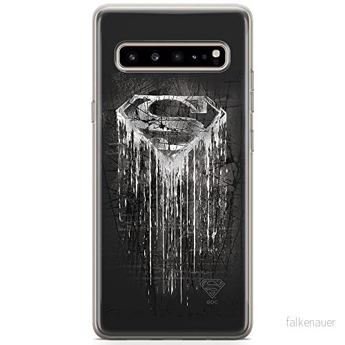 ERT GROUP Mobiltelefonskal för Samsung S10 5G original och officiellt licensierat DC mönster Superman 003 anpassat perfekt till mobiltelefonens form, TPU fodral 5904805501548