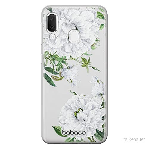ERT GROUP mobiltelefonfodral för Samsung A20e originalt och officiellt licensierat Babaco mönster Flowers 047 optimalt anpassad till formen på mobiltelefonen, gedeeltelijk transparant 5905131332943
