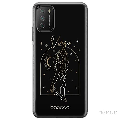 ERT GROUP mobiltelefonfodral för Xiaomi REDMI 9T originalt och officiellt licensierat Babaco mönster Zodiac Woman 006 optimalt anpassad till formen på mobiltelefonen, fodral tillverkad av TPU plast 5903932229769