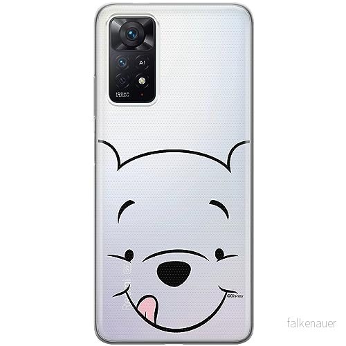 ERT GROUP mobiltelefonfodral för Xiaomi REDMI NOTE 11 PRO 5G/ 4G originalt och officiellt licensierat Disney mönster Winnie the Pooh & Friends 045, gedeeltelijk transparant 5905795043186