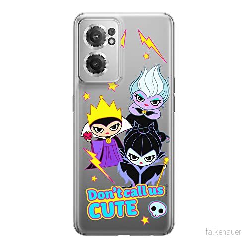 ERT GROUP mobiltelefonfodral för Oneplus NORD CE 2 originalt och officiellt licensierat Disney mönster Villains 003 optimalt anpassad till formen på mobiltelefonen, gedeeltelijk transparant 5905511300081