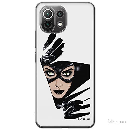 ERT GROUP mobiltelefonfodral för Xiaomi 11 LITE 4G/5G originalt och officiellt licensierat DC mönster Catwoman 008, fodral tillverkad av TPU plast 5905131556226