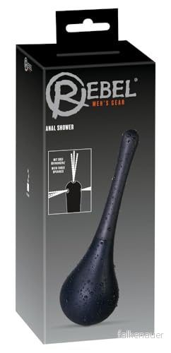Rebel Anal Shower Svart 4024144505746