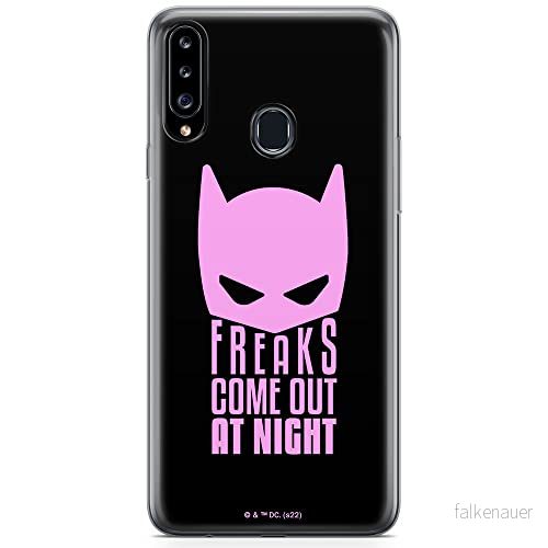 ERT GROUP mobiltelefonfodral för Samsung A20S originalt och officiellt licensierat DC mönster Batman 052 optimalt anpassad till formen på mobiltelefonen, fodral tillverkad av TPU plast 5905131545664
