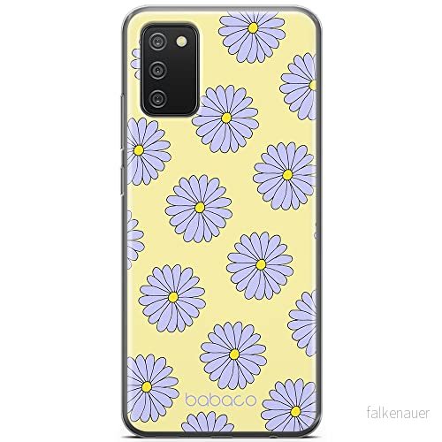 ERT GROUP mobiltelefonfodral för Samsung A02S originalt och officiellt licensierat Babaco mönster Flowers 021 optimalt anpassad till formen på mobiltelefonen, fodral tillverkad av TPU plast 5903932645927