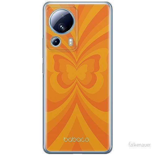 ERT GROUP mobiltelefonfodral för Xiaomi 13 LITE/CIVI 2 originalt och officiellt licensierat Babaco mönster Butterflies 001 anpassad till formen på mobiltelefonen, fodral tillverkad av TPU plast 5905511924966