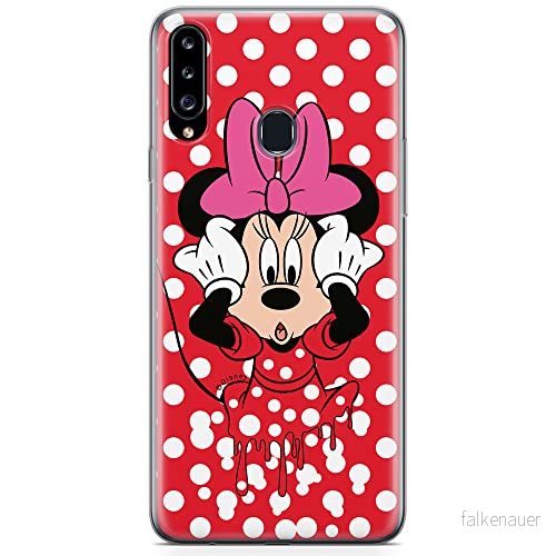 ERT GROUP mobiltelefonfodral för Samsung A20S originalt och officiellt licensierat Disney mönster Minnie 016 optimalt anpassad till formen på mobiltelefonen, fodral tillverkad av TPU plast 5904805436109