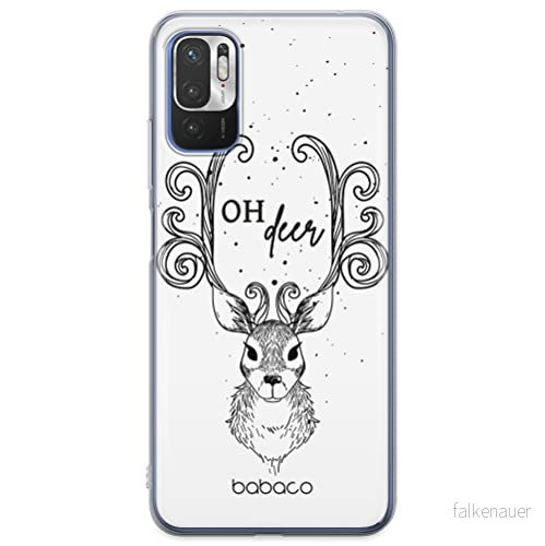 ERT GROUP mobiel telefoonhoesje voor Xiaomi REDMI NOTE 10 5G / POCO M3 PRO origineel en officieel erkend Babaco patroon Winter 002, hoesje is gemaakt van TPU 5904805610226