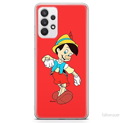 ERT GROUP mobiltelefonfodral för Samsung A32 4G LTE originalt och officiellt licensierat Disney mönster Pinocchio 001 optimalt anpassad till formen på mobiltelefonen, fodral tillverkad av TPU plast 5905131138828