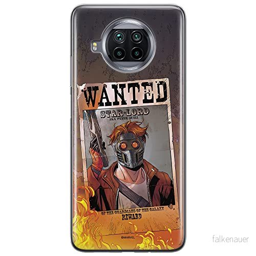 ERT GROUP mobiltelefonfodral för Xiaomi MI 10T LITE/REDMI NOTE 9 PRO 5G originalt och officiellt licensierat Marvel mönster Star Lord 001, fodral tillverkad av TPU plast 5903537153964
