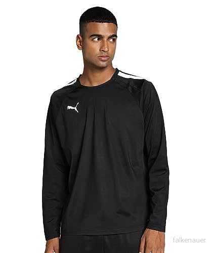 Puma Teamliga Trainings Sweatshirt, Storlek: XL, Schwarzweiss 4063699452891