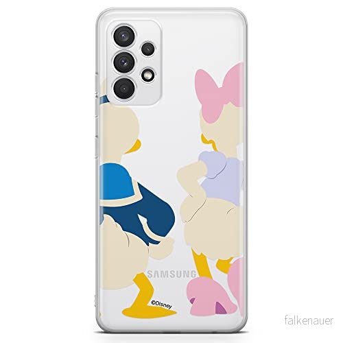 ERT GROUP mobiltelefonfodral för Samsung A32 4G LTE originalt och officiellt licensierat Disney mönster Donald & Daisy 001 optimalt anpassad till formen på mobiltelefonen, gedeeltelijk transparant 5903040476451