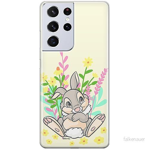 ERT GROUP mobiltelefonfodral för Samsung S21 ULTRA originalt och officiellt licensierat Disney mönster Thumper 004 optimalt anpassad till formen på mobiltelefonen, fodral tillverkad av TPU plast 5905795047139