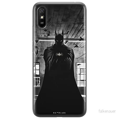 ERT GROUP mobiltelefonfodral för Xiaomi REDMI 9A originalt och officiellt licensierat DC mönster Batman 068 optimalt anpassad till formen på mobiltelefonen, fodral tillverkad av TPU plast 5905131522061
